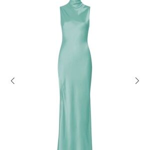 Lapointe Aqua Midi Dress